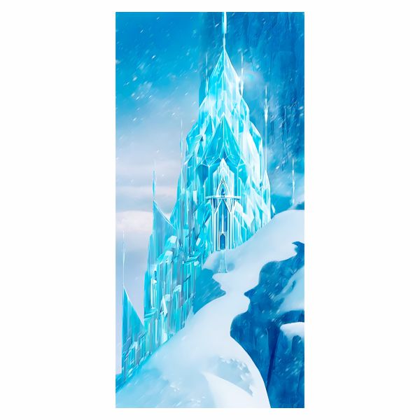 Painel 2x1m Castelo Frozen 